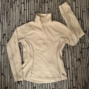 Women’s Mountain Hardwear fleece zip up shirt small